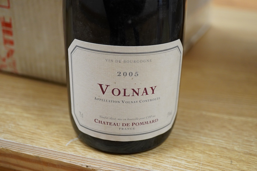 Chateau de Pommard Volnay, 2005, eleven bottles